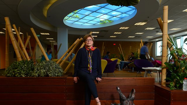 Maxine Fassberg in Intel's offices. Women shouldn't have to give up careers for family. (Photo: Avi Rokah)