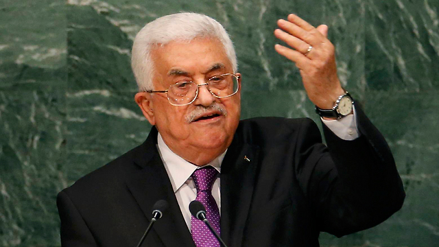 Mahmoud Abbas at the UN (Photo: Reuters)