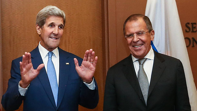 Kerry and Lavrov. both condemned the Paris attacks. (Photo: MCT)