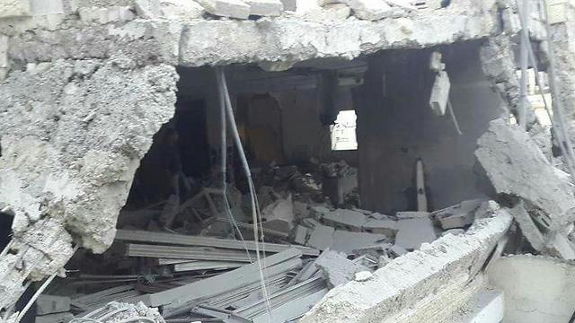 The torn-down home of a terrorist in Jabel Mukaber.