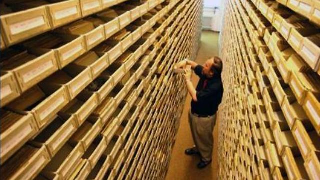 Inside the archive (Photo: Reuters)
