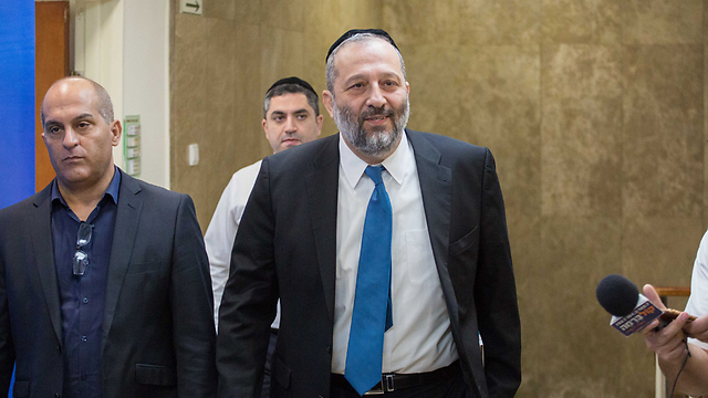 Minister Aryeh Deri. Returning to an old position. (Photo: Emil Salman)