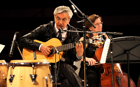 Caetano Veloso. 'Stop occupation, stop segregation, stop oppression' (Photo: Getty Images)