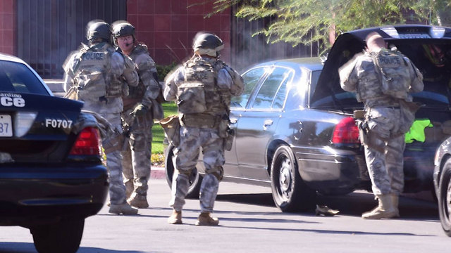 Mass shooting underway in California