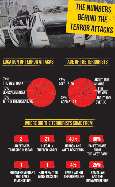 11% of terrorists in current wave of violence were women