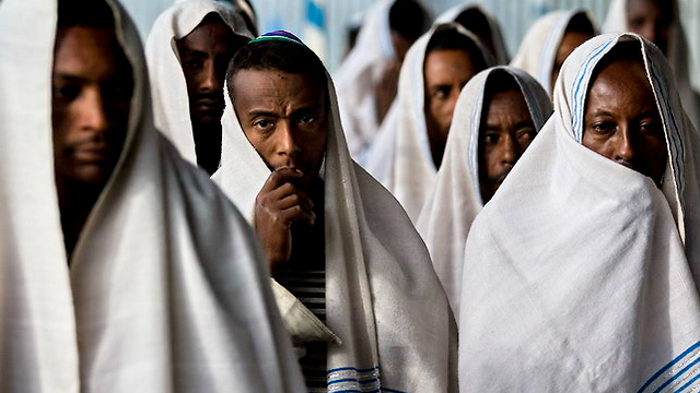 Falash Mura in Gondar (Photo: Nitzan Hafner) (Photo: Nitzan Hafner)