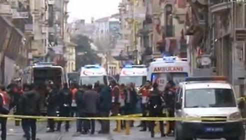 Istiklal Street, Istanbul, following the attack. (Photo: CNN) Istiklal Street, Istanbul, following the attack. (Photo: CNN)