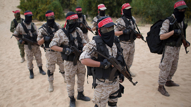 Hamas fighters in Gaza (Photo: AFP)