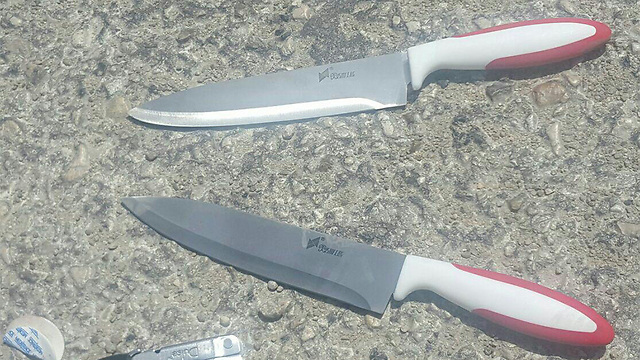 The knives the terrorists carried