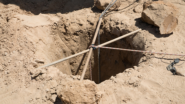 A hamas attack tunnel. The IDF is working to "make them into death traps." (Photo: IDF Spokesperson) (Photo: IDF Spokesperson)