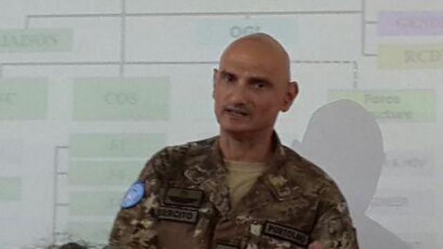 Major General Portolano. (Photo: Roi Kais)