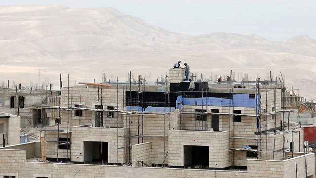 Construction in Ma'ale Adumim. (Photo: Reuters)