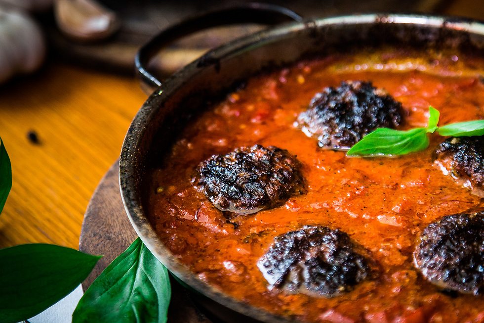 Leah Aslan's iconic meatballs. Leah Aslan's iconic meatballs.