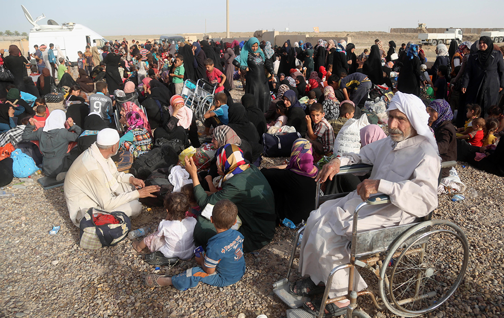 The highest number or refugees since World War 2. (Photo: AP)