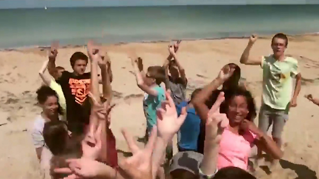 Nabi Saleh kids in France