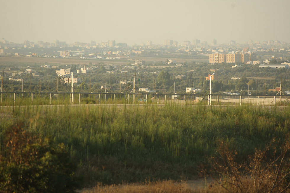 The area where the Israeli civilian crossed the border. (Photo: Roee Idan)
