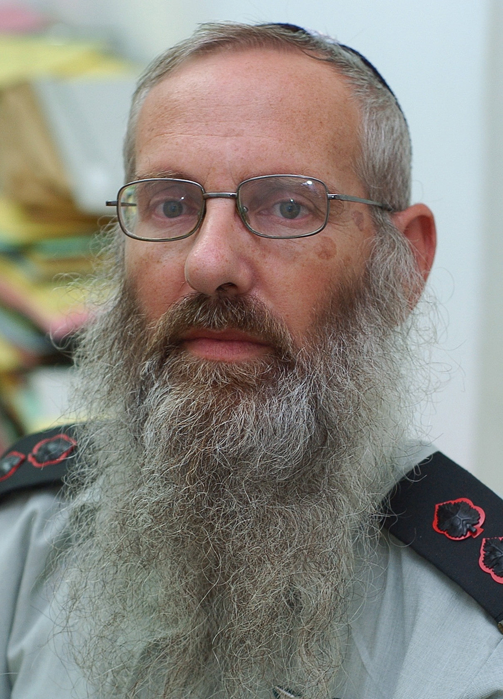 Incoming IDF chief rabbi Col. Eyal Karim (Photo: Bemahane, the IDF newspaper)