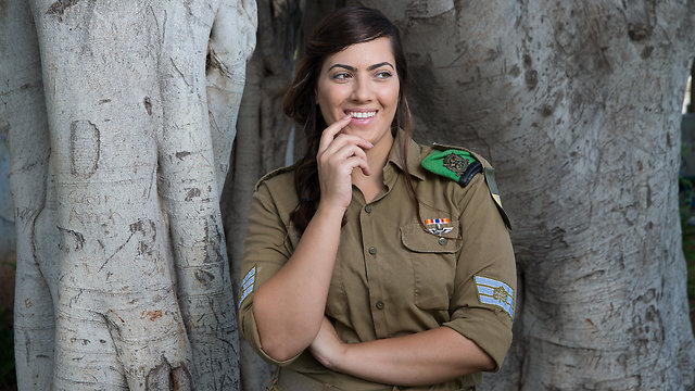 Staff Sgt. Sahar Shmueli (Photo: Tal Shahar)