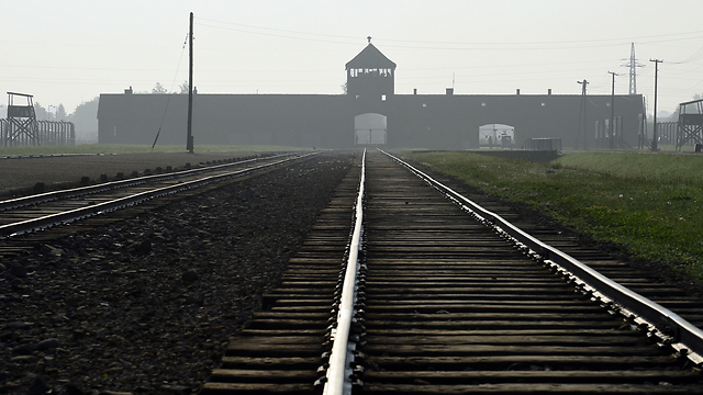 Railway leading to Auschwitz (Photo: AP)