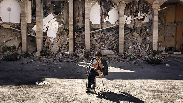 A building struck by the recent earthquake in Italy (Photo: AP)