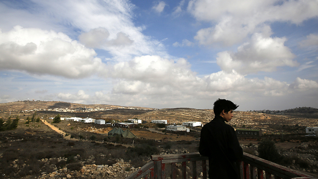 A view of Amona ahead of its impending evacuation (Photo: Reuters)