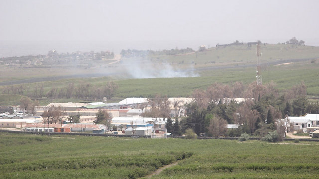 The Golan Heights near the border with Syria (Photo: Eli Segal)