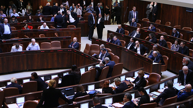Knesset adopts Regulation Law, last week (Photo: Alex Kolomoisky) (Photo: Alex Kolomoisky)