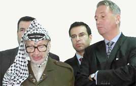 ערפאת רשות פלסטינית פלסטינים טריה לארסן מינוי ראש ממשלה