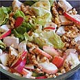 סלט עוף ונקטרינות. 18.50 ₪