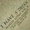 אבן זיכרון לנאום קינג, "יש לי חלום".  