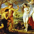 רובנס, "המשפט של פריס", 1639 רובנס, "המשפט של פריס", 1639