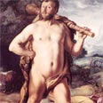 "הרקולס וקיקנוס", 1613, ציור של הנדריק גולטזיס "הרקולס וקיקנוס", 1613, ציור של הנדריק גולטזיס