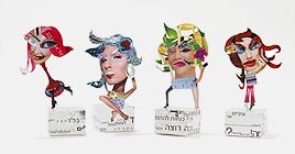 מתוך תערוכה של סטודנטים במכללת הדסה