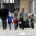 המגורשים מגיעים לארז