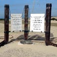 One of the many Gush Katif memorials