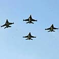 IAF flyover in honor of Weizman