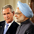 שיחות חשאיות. בוש וראש ממשלת הודו סינג