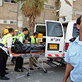 פינוי הנפגעים אחרי האירוע