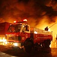 שריפה באזור העמקים. ארכיון
