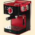כרומקס. מכונות קפה אדומות