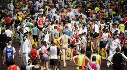 מרתון לונדון  (צילום: AFP) (צילום: AFP)