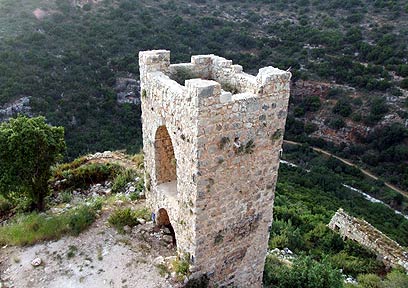 מבצר המונפור (צילום: שרה גולד) (צילום: שרה גולד)