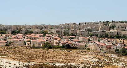 שכונת פסגת זאב בירושלים. 607 דירות ישווקו  (צילום: AFP) (צילום: AFP)