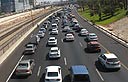 Ayalon Hwy traffic jam