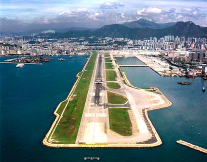 כך עושים את זה בחו"ל: נמל תעופה על אי מלאכותי ביפן (צילום: רויטרס) (צילום: רויטרס)