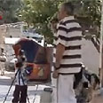 מיקי מירו על בימת הנואמים
