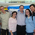 Family bids farewell  