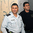 סגן-ניצב גבי דדון בזירת הרצח    