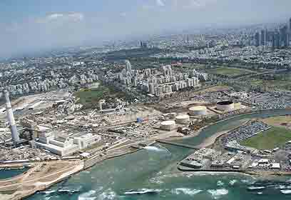 נמל תל אביב - מבט מהאוויר (צילום: קרן נתנזון) (צילום: קרן נתנזון)