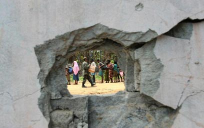 פליטים בסרי לנקה. פתחנו דלתות (צילום: AFP) (צילום: AFP)